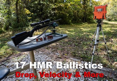 17 HMR Ballistics - Velocity, Drop & More