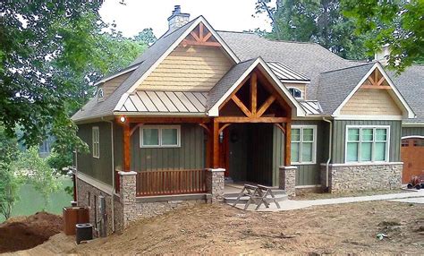 Plan 17650LV: Rugged Craftsman Home for a Sloping Lot - 2764 Sq Ft ...