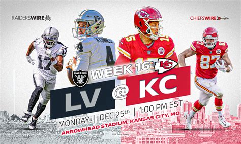 Raiders vs. Chiefs: Time, TV schedule, odds, streaming, how to watch