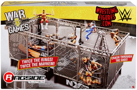 War Games - NXT Ring Playset Exclusive WWE Wrestling Ring & Playset by ...