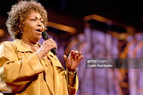 American Gospel singer Cissy Houston performs in Dallas, Texas, March ...