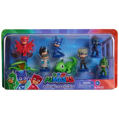 PJ Masks Collectible Figure Set, 8 Piece Set, Ages 3 + – Deal – BrickSeek