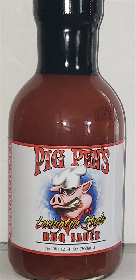 Pig Pen's Lexington Style BBQ Sauce - Pig Pen Enterprises, Inc.