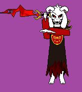 Underfell Asriel Sprite - Got My Katana! by GAMERBLOoReN on DeviantArt