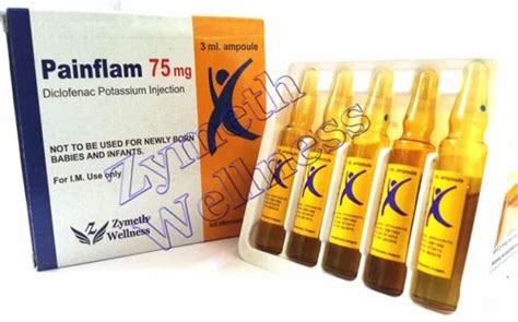 Diclofenac Potassium Injection at best price in Ahmedabad by Zymeth ...