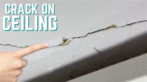 How to Fix a Crack on Plaster Ceiling || Easy Steps DIY - YouTube