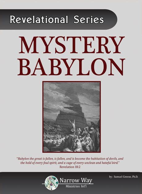 Mystery Babylon – Narrow Way Ministries International