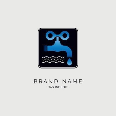 Water Tap Logo Vector Art, Icons, and Graphics for Free Download