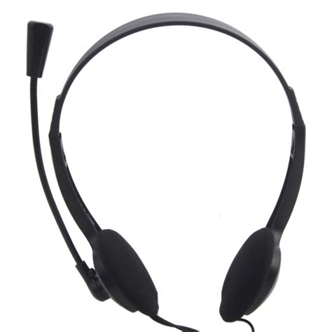 New 3.5mm Jack Computer Headphone with Microphone Stereo Headset for PC ...