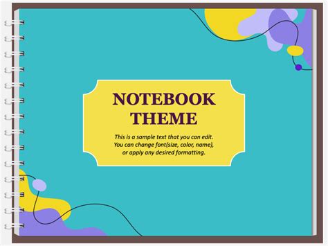 Notebook Presentation Theme - Free Download | PowerPoint Template ...