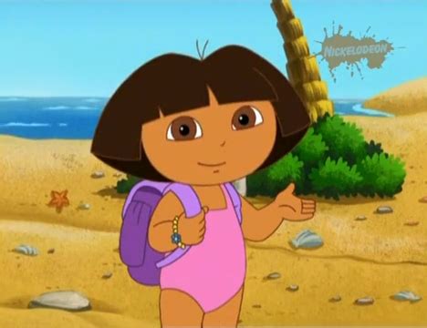 Dora The Explorer Baby Crab Swimsuit