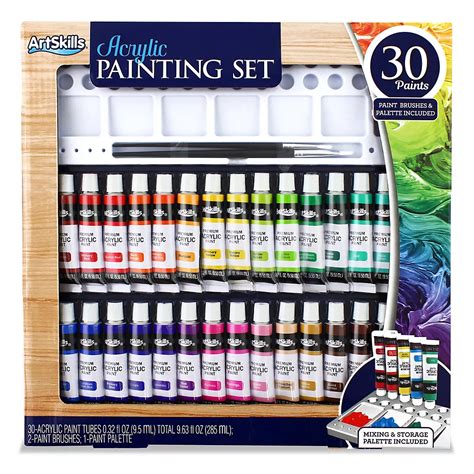 Acrylic Paint Set For Beginners - But where to start with so many ...