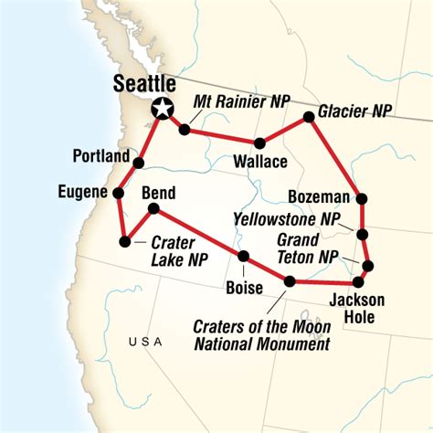 National Parks of the Northwest U.S. | North America Activities | Road ...