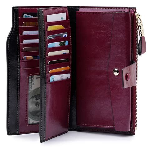 Rfid Leather Women's Clutch Wallet | Paul Smith