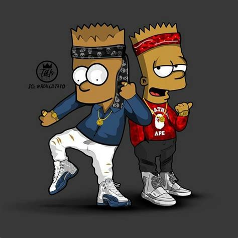 Bart Simpson Rapper Wallpapers - Wallpaper Cave