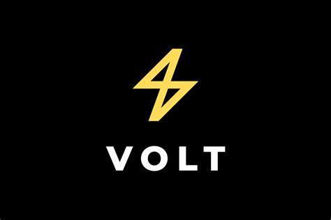 Volt Electric Simple Logo | Branding & Logo Templates ~ Creative Market