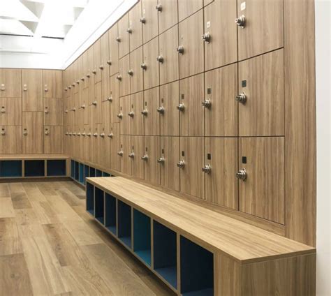 Project Gallery of Completed Locker Rooms Designed by Hollman | Locker ...