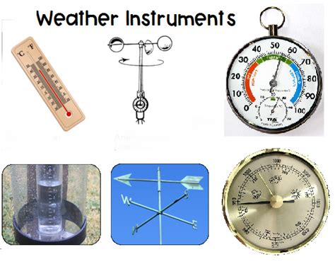 Weather Instruments Diagram | Quizlet