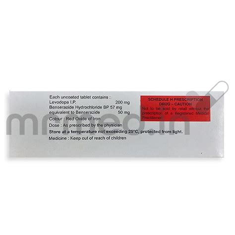 Buy Madopar 250mg Tablet Online: Uses, Price, Dosage, Instructions ...