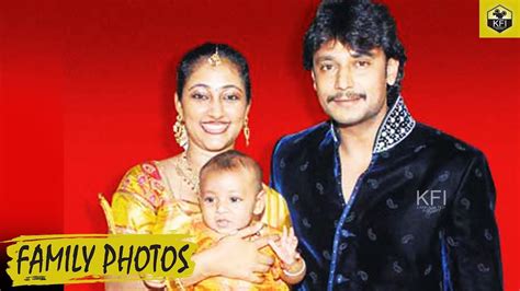 Kannada Actor Darshan Family Photos