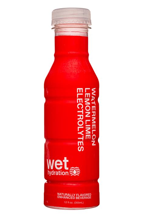 Watermelon Lemon Lime + Electrolytes (2022) | Wet Hydration | BevNET ...