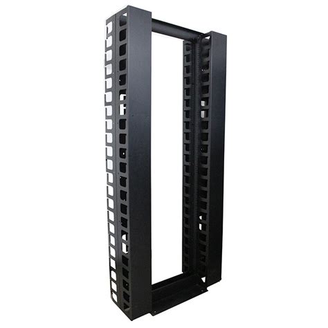 42u Open Rack with Vertical Cable Management - China Network Cabinet ...