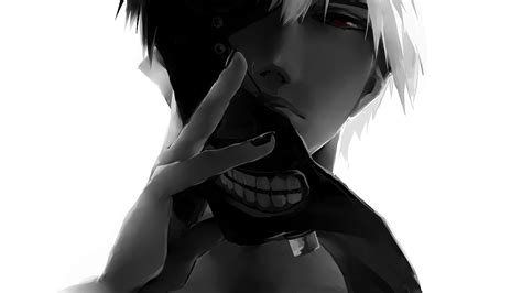 Ken Kaneki illustration, anime, mask, Tokyo Ghoul, Kaneki Ken HD ...