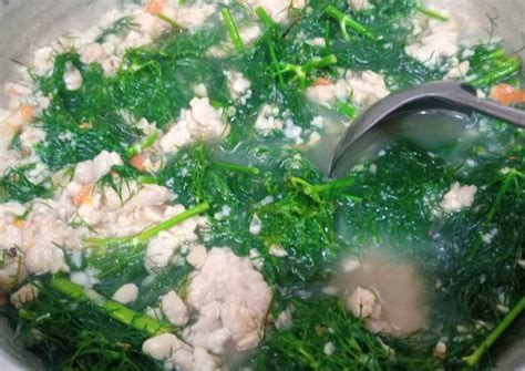 Resep Sayur Daun Adas Tempe Semangit oleh aisyru - Cookpad