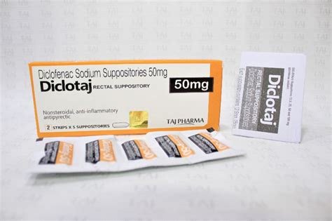 Diclofenac Suppository 50 mg, Purity : 103% at Rs 50 / Pack in Mumbai ...