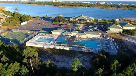 aerial view of Gulf State Park