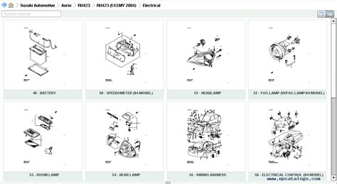 Suzuki Samurai Spare Parts Catalog | Webmotor.org