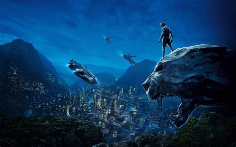 Black Panther 2018 HD Movie Poster, Wakanda from Black Panther #4K # ...