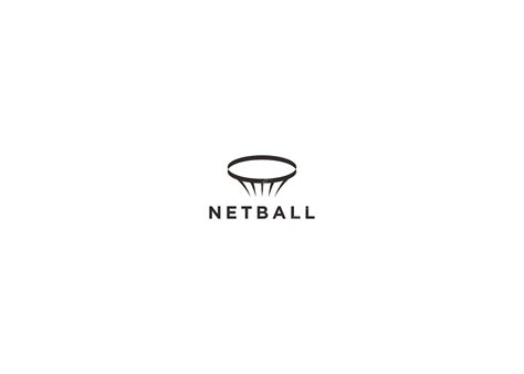 Premium Vector | Netball logo design vector illustration