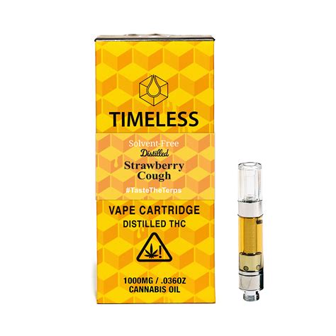 Timeless Vapes: Timeless Strawberry Cough 1000mg Vape Cartridge (Energy ...