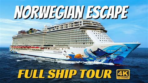 Norwegian Escape | Full Ship Walkthrough Tour & Review 4K | All Public ...