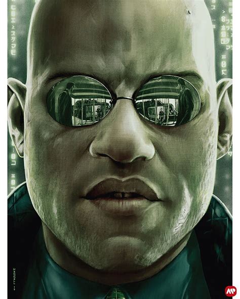 THE MATRIX - MORPHEUS by Dave Merrell @davemerrellartwork | Matrix ...