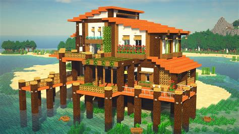 Beach Houses In Minecraft