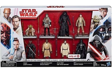 Star Wars Era of the Force Exclusive 3.75 Action Figure 8-Pack Hasbro ...