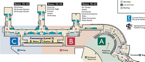 Ronald Reagan Airport Terminal map | www.metwashairports.com… | Flickr