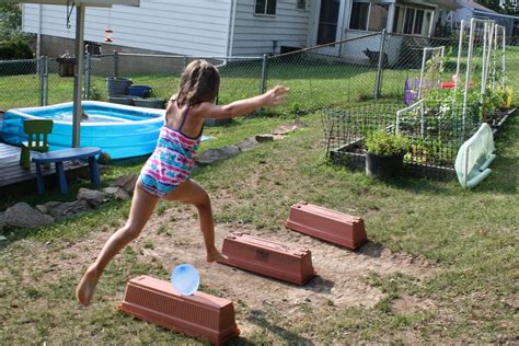 Pencils, Proverbs, Pandemonium, & Pins: Backyard Obstacle Course