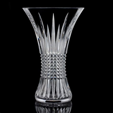 Waterford Crystal, House of Waterford Trilogy Lismore Diamond 12" Vase ...