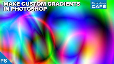 How to Make custom gradients in Photoshop. Gradient tool Crash Course ...