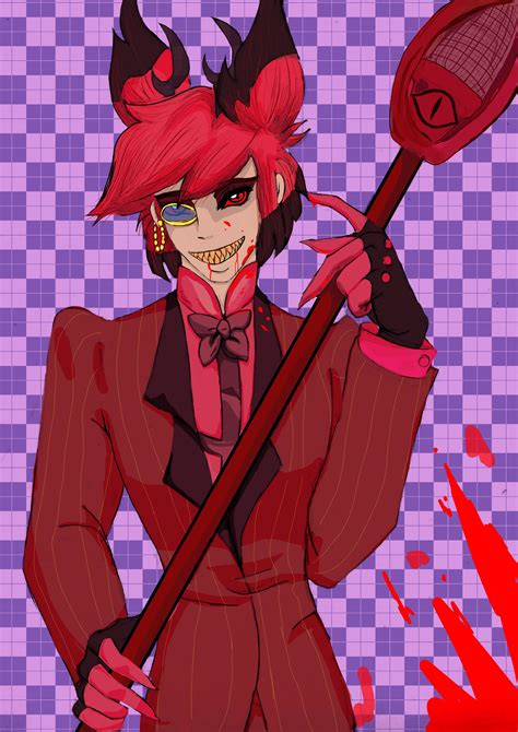 Alastor, fanart : r/HazbinHotel