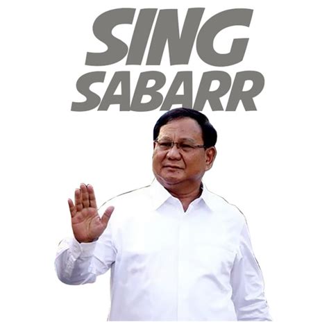 Sticker Maker - Prabowo Subianto