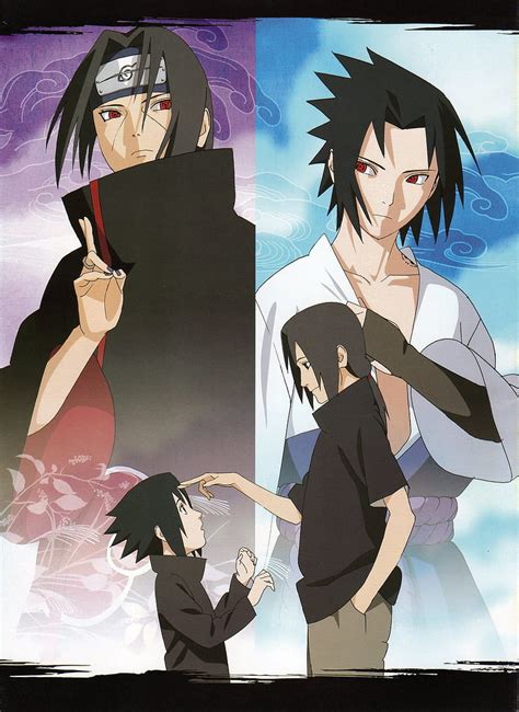 Sasuke e itachi, hermanos, itachi, naruto shippuden, sasuke, Fondo de ...