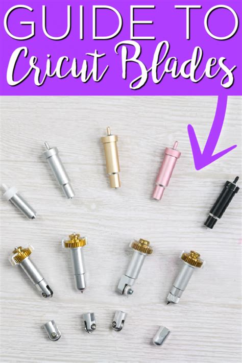 Ultimate Guide to Cricut Blades - Cricut Tutorials - Country Chic Cottage