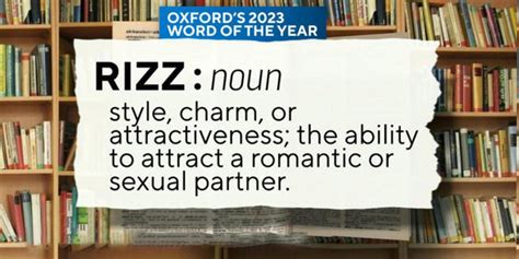 'Rizz' named word of the year 2023 by Oxford University Press ...