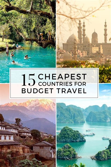 The 15 Cheapest Countries to Visit for Budget Travel — Sunday Chapter ...