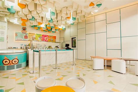 Ice Cream Shop Interior Design Recreates The Look Of Stalactites