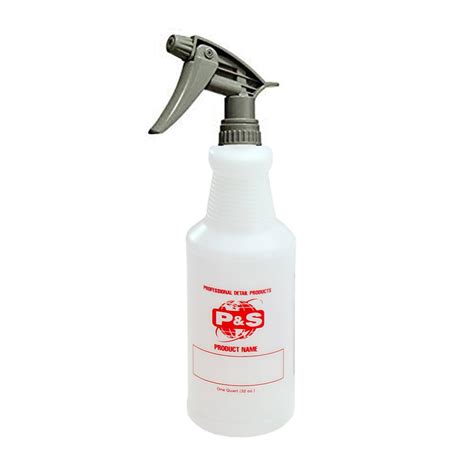 P&S Spray Bottle With Chemical Resistant Trigger 946ml - Prime Finish ...